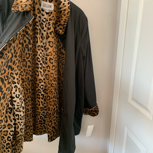 New without tags / Guillaume / Reversible Lightweight Jacket / Animal Print - Picture 7 of 16